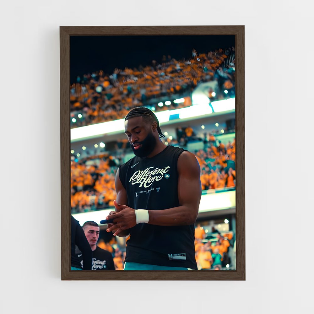 Poster MVP Jaylen Brown – affiche Basketball (vue 5)